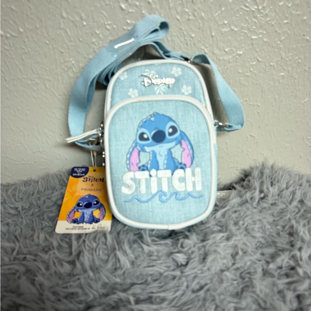 Disney Stitch Light Blue Crossbody Bag